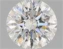 0.71 Carats, Round with Excellent Cut, G Color, VS2 Clarity and Certified by GIA
