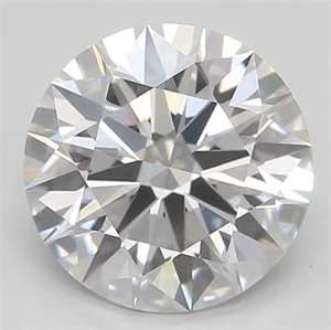 Picture of Lab Created Diamond 2.33 Carats, Round with ideal Cut, F Color, vvs2 Clarity and Certified by IGI