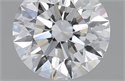 1.45 Carats, Round with Excellent Cut, D Color, VS2 Clarity and Certified by GIA