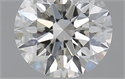 0.85 Carats, Round with Excellent Cut, H Color, VVS1 Clarity and Certified by GIA