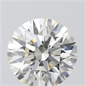 0.76 Carats, Round with Excellent Cut, J Color, IF Clarity and Certified by GIA