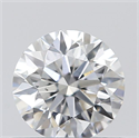 0.52 Carats, Round with Excellent Cut, E Color, SI1 Clarity and Certified by GIA
