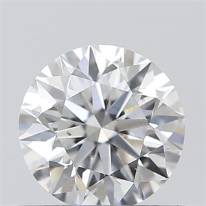 Picture of 0.52 Carats, Round with Excellent Cut, E Color, SI1 Clarity and Certified by GIA