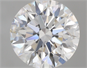 1.12 Carats, Round with Excellent Cut, E Color, VS1 Clarity and Certified by GIA