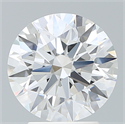 Del inventario de diamantes de laboratorio, 3.04 quilates, Redondo , Color F, claridad VS1 y certificado IGI