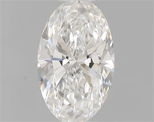 Picture of 0.40 Carats, Oval F Color, SI1 Clarity and Certified by GIA