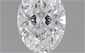 0.50 Carats, Oval E Color, VS2 Clarity and Certified by GIA