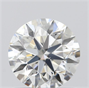 0.80 Carats, Round with Excellent Cut, I Color, VS2 Clarity and Certified by GIA