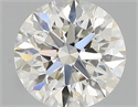 0.52 Carats, Round with Excellent Cut, I Color, VS1 Clarity and Certified by GIA