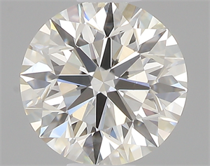 Picture of 0.52 Carats, Round with Excellent Cut, I Color, VS1 Clarity and Certified by GIA