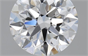 1.50 Carats, Round with Excellent Cut, D Color, VS1 Clarity and Certified by GIA