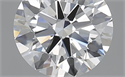 0.80 Carats, Round with Excellent Cut, F Color, VVS1 Clarity and Certified by GIA