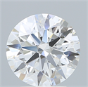 Lab Created Diamond 3.03 Carats, Round with Ideal Cut, E Color, VVS2 Clarity and Certified by IGI