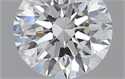 1.25 Carats, Round with Excellent Cut, D Color, VVS2 Clarity and Certified by GIA