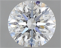 0.53 Carats, Round with Excellent Cut, E Color, IF Clarity and Certified by GIA