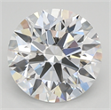 Del inventario de diamantes de laboratorio, 2.42 quilates, Redondo , Color D, claridad vvs2 y certificado IGI