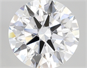 Del inventario de diamantes de laboratorio, 2.32 quilates, Redondo , Color D, claridad vvs2 y certificado IGI