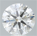 Lab Created Diamond 7.72 Carats, Round with Ideal Cut, F Color, VS1 Clarity and Certified by IGI