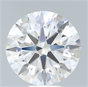 Lab Created Diamond 7.74 Carats, Round with Ideal Cut, F Color, VS1 Clarity and Certified by IGI