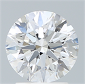 Del inventario de diamantes de laboratorio, 2.16 quilates, Redondo , Color E, claridad VVS2 y certificado IGI