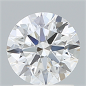 Del inventario de diamantes de laboratorio, 1.34 quilates, Redondo , Color E, claridad VVS2 y certificado IGI