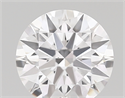 Lab Created Diamond 1.44 Carats, Round with ideal Cut, D Color, vs1 Clarity and Certified by IGI