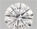 Lab Created Diamond 1.42 Carats, Round with ideal Cut, G Color, vvs1 Clarity and Certified by IGI