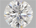 0.51 Carats, Round with Very Good Cut, F Color, VVS1 Clarity and Certified by GIA