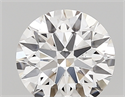 Lab Created Diamond 1.14 Carats, Round with ideal Cut, D Color, vs1 Clarity and Certified by IGI