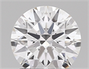 Lab Created Diamond 1.12 Carats, Round with ideal Cut, E Color, vvs2 Clarity and Certified by IGI