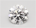 Lab Created Diamond 0.94 Carats, Round with ideal Cut, D Color, vvs1 Clarity and Certified by IGI