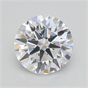 Lab Created Diamond 0.89 Carats, Round with ideal Cut, D Color, vvs2 Clarity and Certified by IGI