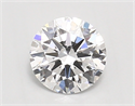 Lab Created Diamond 0.89 Carats, Round with excellent Cut, D Color, vvs2 Clarity and Certified by IGI