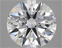 Lab Created Diamond 3.24 Carats, Round with excellent Cut, E Color, vs1 Clarity and Certified by GIA