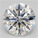 Del inventario de diamantes de laboratorio, 2.17 quilates, Redondo , Color D, claridad vvs1 y certificado IGI