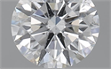0.50 Carats, Round with Excellent Cut, D Color, SI2 Clarity and Certified by GIA