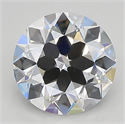 Del inventario de diamantes de laboratorio, 2.02 quilates, Redondo , Color D, claridad vs1 y certificado IGI