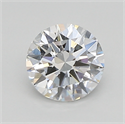 Lab Created Diamond 0.72 Carats, Round with excellent Cut, E Color, vvs2 Clarity and Certified by IGI