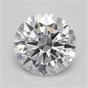 Lab Created Diamond 0.70 Carats, Round with excellent Cut, D Color, vvs2 Clarity and Certified by IGI