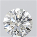 0.51 Carats, Round with Very Good Cut, H Color, SI2 Clarity and Certified by GIA