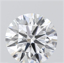 0.61 Carats, Round with Excellent Cut, D Color, VS1 Clarity and Certified by GIA