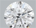 Del inventario de diamantes de laboratorio, 1.29 quilates, Redondo , Color D, claridad vvs2 y certificado IGI