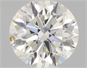 0.50 Carats, Round with Excellent Cut, I Color, VS1 Clarity and Certified by GIA