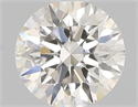 0.61 Carats, Round with Excellent Cut, J Color, VVS1 Clarity and Certified by GIA