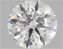 0.82 Carats, Round with Excellent Cut, F Color, VS1 Clarity and Certified by GIA