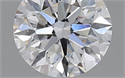 1.20 Carats, Round with Excellent Cut, D Color, VVS1 Clarity and Certified by GIA