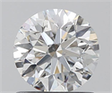 0.80 Carats, Round with Excellent Cut, G Color, VS2 Clarity and Certified by GIA