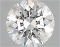 0.71 Carats, Round with Excellent Cut, D Color, SI1 Clarity and Certified by GIA
