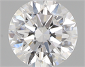 0.45 Carats, Round with Excellent Cut, D Color, VS1 Clarity and Certified by GIA