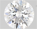 Lab Created Diamond 1.06 Carats, Round with excellent Cut, D Color, vvs1 Clarity and Certified by IGI